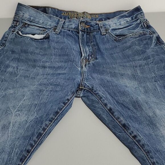 American Eagle made to last 32x30 slim boot cut jeans - Picture 4 of 8